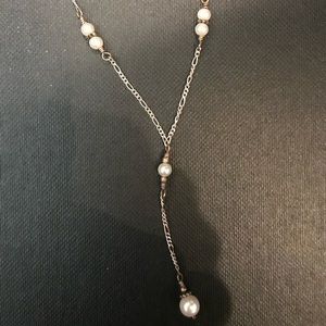 Fresh Water Pearl Drop Necklace